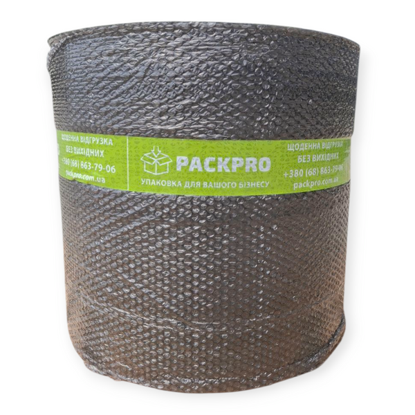 Повітряно-бульбашкова плівка від 2 шт 50см &times; 100м ЧОРНА PackPro pbb-00515-black фото