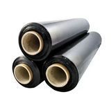 Стрейч пленка черная 20 мкм &times; 500 мм &times; 1,9 кг / 260 м, 12 рулонов PackPro 3-str-06 фото