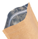 Пакет дой-пак (крафт+метал) 210х380х55 зіп PackPro 000118215 фото 1