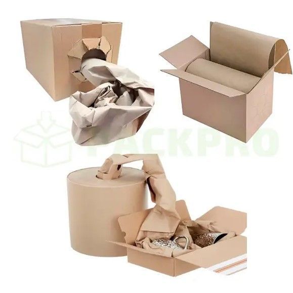 Пакувальний бокс 390 мм &times; 156м, 100г/м, 6,8 кг 4шт Paper Box - PackPro b9012001326 фото