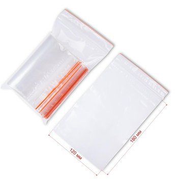 Пакети з замком Zip-Lock - 120&times;180 PackPro 000782820 фото