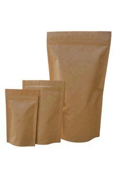 Пакет дой-пак (крафт+метал)100х170х30 зип от 50 шт PackPro 50-000118219 фото