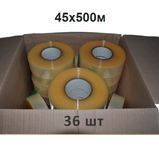 Скотч прозрачный 45х500м 28 рулонов PackPro 28-sko-05 фото