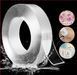 Багаторазова клейка стрічка Nano tape 1мм*3см*1м 3 рулона PackPro 3-4458861 фото 5