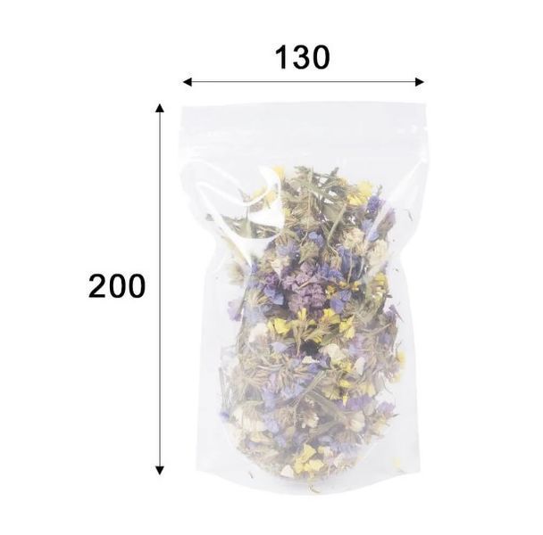 Пакет дой-пак (прозорий матовий) 130х200х35 зіп 300 пакетів PackPro 300-00011832113 фото