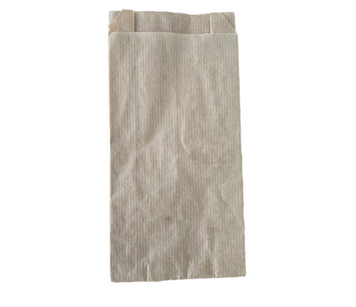 Пакет бумажный саше для шаурмы Бурый глянцевый 100х210х40 мм от 100 пакетов PackPro 00000019 фото